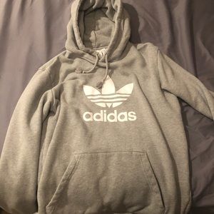 Adidas grey hoodie